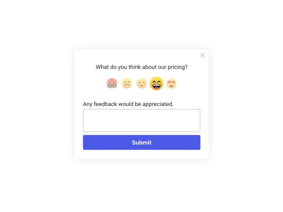 screenshot of Freddy Feedback